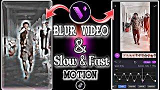 TikTok Trending Blur & Slow Mo Video Editing in Motion Ninja App|| Slow & Fast & Blur Video Editing