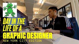 A Day in Life of a NYC Graphic Designer
