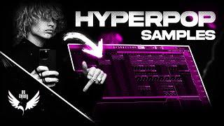 HOW to make PLUCKY HYPERPOP SAMPLES for GLAIVE & MIDWXST! | no agony.