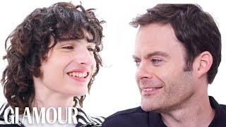 Bill Hader and Finn Wolfhard Interview Each Other | Glamour