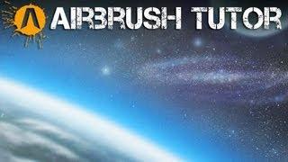 How to Airbrush a Space Scene!