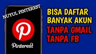 BONGKAR ‼️ Cara Masuk Pinterest Tanpa Akun Google yang Jarang Diketahui ⁉️