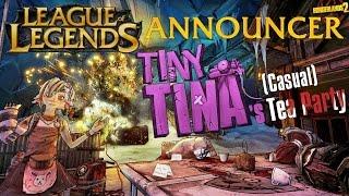 Borderlands 2 Tiny Tina Announcer Pack - League of Legends