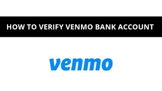 How to verify Venmo bank account