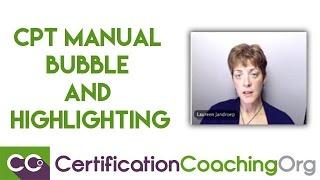 CPT Manual Bubble and Highlighting™ Technique Explained