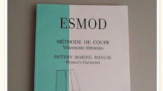 ESMOD PATTERN كيفية رسم باترون كورساج