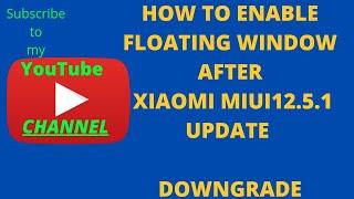 Xiaomi Redmi Note 7 New Update No Floating Window /Split Screen /Note7 / Downgrade.