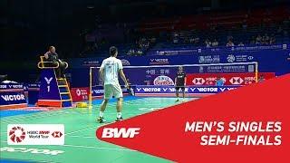 SF | MS | Anthony Sinisuka GINTING (INA) vs CHOU Tien Chen (TPE) [5] | BWF 2018