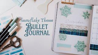 December Bullet Journal Theme  Easy Winter Plan With Me | Mystery Journal