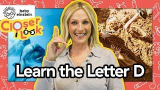 NEW! Closer Look: The Letter D  | Learning Letters With Marlee Matlin ⭐️ | Baby Einstein | Alphabet