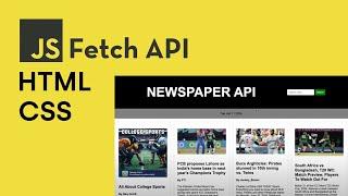 Mastering API Fetch JavaScript: AppendChild, Fetch, Async/Await CreateElements | 2024