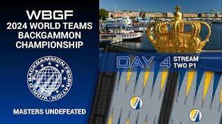 Day 4, Stream 2 P1: Masters Undefeated | WBGF 2024 Individual Categories