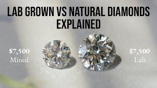 Lab Grown vs. Natural Diamonds Explained