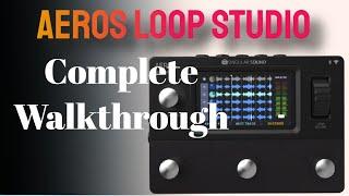 Aeros Loop Studio | The Complete Journey from Setup to Recording | Singular Sound | Steve Stine
