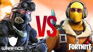 WARFACE VS FORTNITE | СУПЕР РЭП БИТВА | Варфейс ПРОТИВ Фортнайт