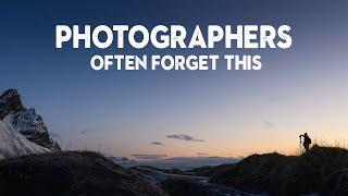 PHOTOGRAPHERS often FORGET this in COMPOSITION