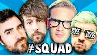 THE ULTIMATE SQUAD | PlayerUnknown's Battlegrounds #7 w/ Pewds, Brad & Jack