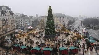 Новый год 2021. Празднование нового года в Киеве. Киев встречает Новый год 2021. 31.12.2020 г.