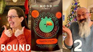 Hello MOOD Morning Mix Delta 9 THC with CBD and THCV Gummies TEST and REVIEW! Back Pain Relief?