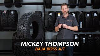 We have new All Terrain tyres. The Mickey Thompson Baja Boss AT!