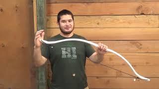 Making a 40 Pound Freehand Formed PVC Bow With Tape Finish - Full Build