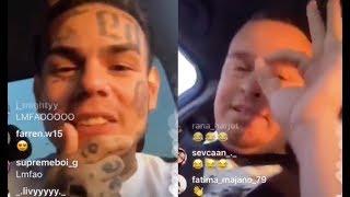 6ix9ine Released From Prison Catches A Ride From Random Couple