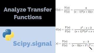 Analyze Transfer Functions and Step Response