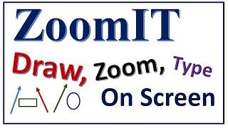 How to Use ZoomIT Software to make Effective Presentations | Use Zoomit to Make Better Youtube Video