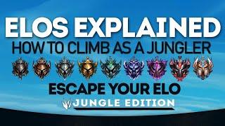 How to *ACTUALLY* Climb as a JUNGLER - ELOs Explained League of Legends