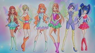 КЛУБ ВИНКС ЧАРМИКС 9 СЕЗОН | ТРАНСФОРМАЦИЯ | WINX CLUB 9 SEASON | CHARMIX | WINX TRANSFORMATIONS |