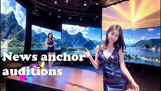 [AI4K] News anchor auditions / 女主播海選