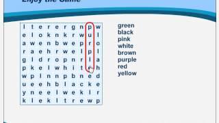 Word Search - VocabularySpellingCity Games