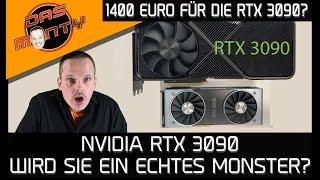 Nvidia GeForce RTX 3090 - Wird sie ein Monster? | Preise RTX 3000 Karten viel zu hoch? | DasMonty