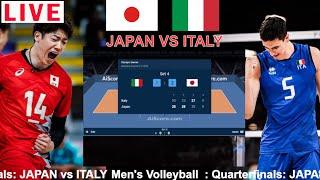 Men's Volleyball Olimpic LIVE │ JAPAN vs ITALY (Livescore)