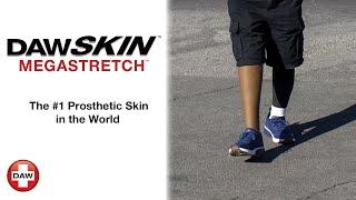 DAWSkin Megastretch Prosthetic Skin by DAW Industries - The Most Advanced Prosthetic Skin.