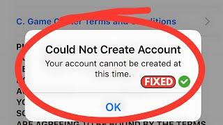 How to Fix Could not Create Apple ID/Cannot Create Apple ID at this time - iPhone iPad MacBook 2024