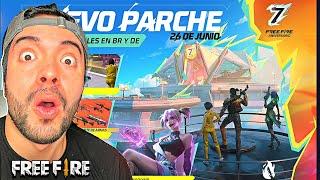 PROBANDO la NUEVA ACTUALIZACION de FREE FIRE HOY NOS DESVELAMOS!!! ANTRONIXXG