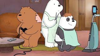 Bears Cleaning | We Bare Bears | Cartoon Network Asia