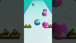 Run and Race Merge Ball run 2048 ! All Levels Gameplay b android, ios #shorts  #games#androidgames