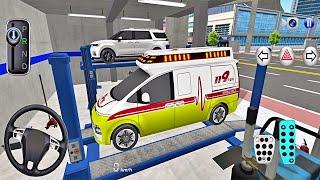 3D Driving Class 2024 - New Ambulance Van Hyundai Staria in Auto Repair Shop | (Android, iOS)