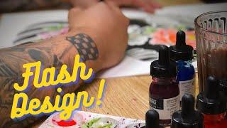 Get Organised! Tattoo Flash Painting Theme & Layout