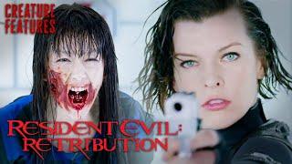 Alice Fights Off The Tokyo Outbreak  | Resident Evil: Retribution | Creature Features