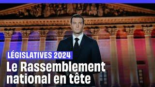 Résultats législatives 2024 : Le Rassemblement national en tête du 1er tour