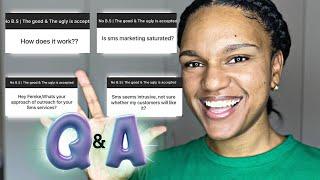 Your SMS Questions Answered | SMS Marketing Strategies 2022