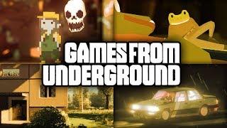 Games from Underground #2 | Non Violent & Relaxing Games