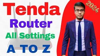 Tenda Router All Setting 2024 | Tenda Router Setup | How to Setup Tenda Router Bangla | Tenda Router