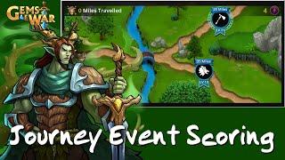 Gems of War Tiny Tutorial:  Journey Event Scoring