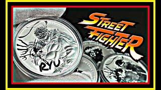 Street Fighter 2022 Silver Coin #streetfighter #silvercoin #collector