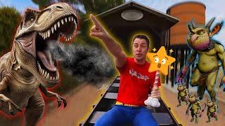 Dino Train Adventure  | Dinosaur Videos for Kids | Baba Blast!