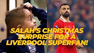 VIRAL SENSATION: Liverpool Superfan Isaac Kearney's Jaw-Dropping Christmas Surprise with Mo Salah!